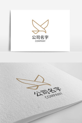 线条商务科技logo标志