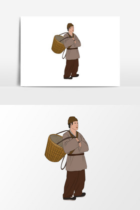 中国古代平民百姓形象图片