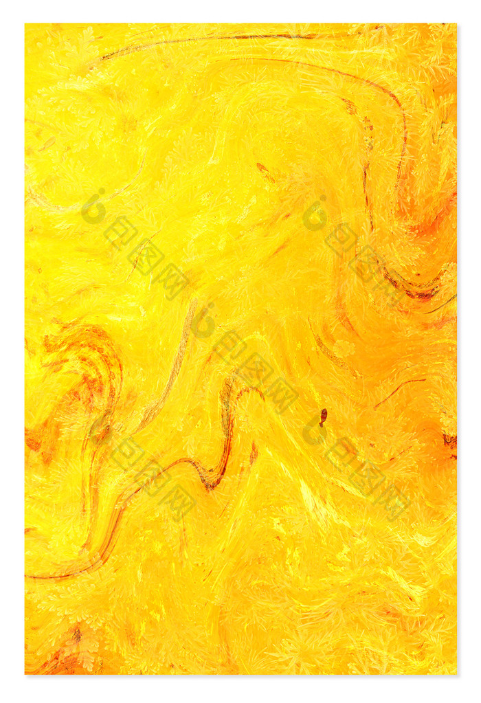 黄色 流体 水纹材质 抽象纹理 渐变背景