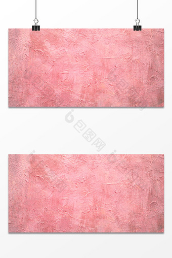 粉色大气简约质感墙面做旧裂痕唯美背景图片