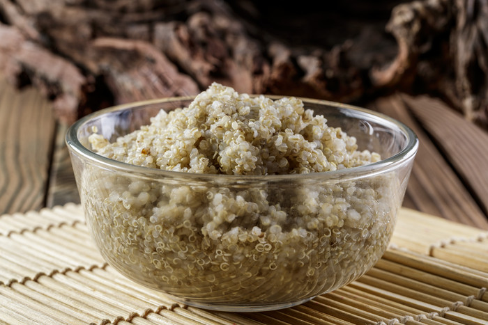 养生粗粮藜麦米蒸制的藜麦饭