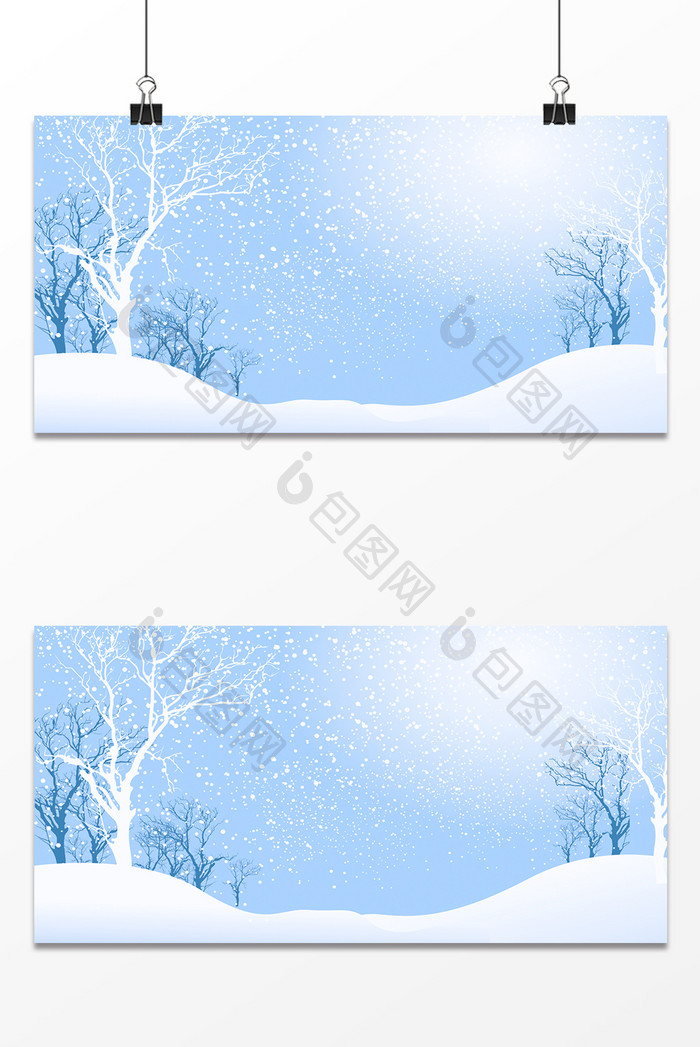 清新蓝色渐变树林雪景圣诞冬季宣传 背景下载 包图网 清新蓝色渐变树林雪景圣诞冬季宣传 背景下载 包图网