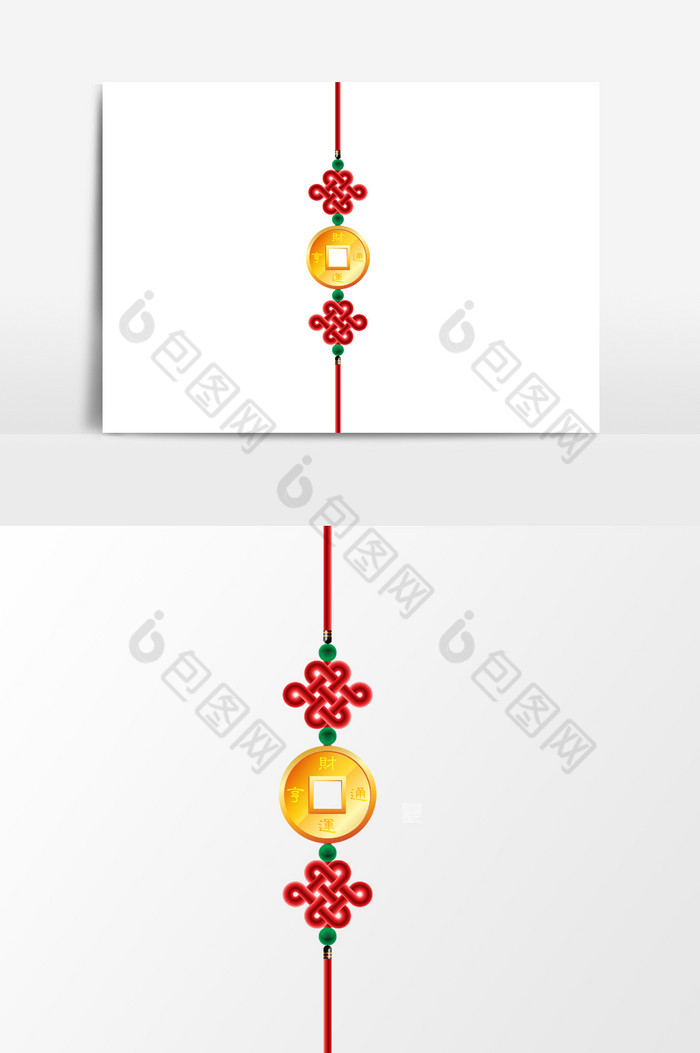 铜钱中国结图片图片