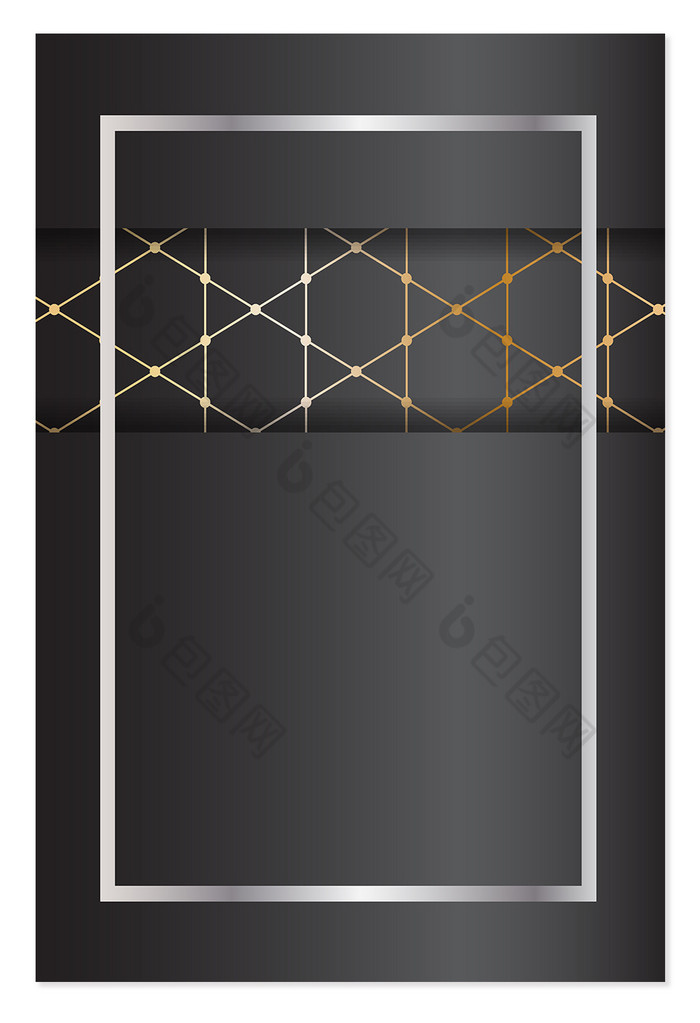 高级灰质感金色线条图图片