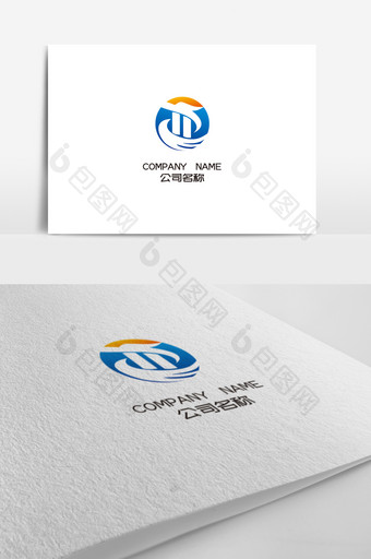 高端大气地产标准logo设计图片