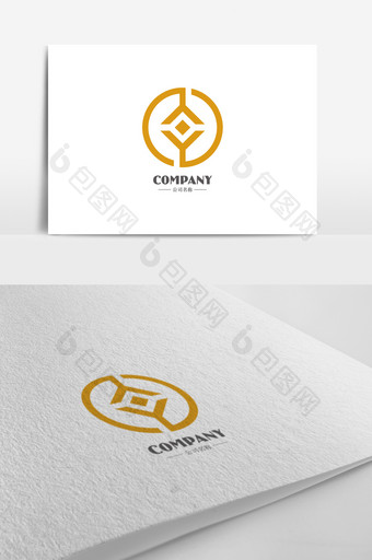 创意金融标志logo设计图片