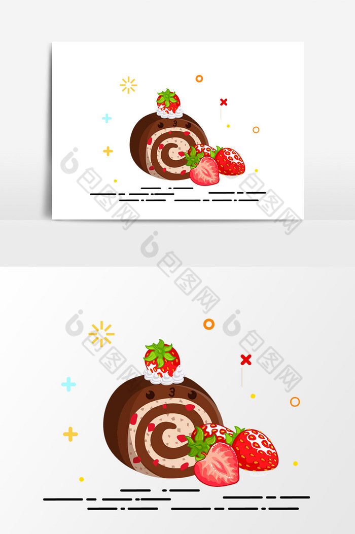 蛋糕草莓图片图片