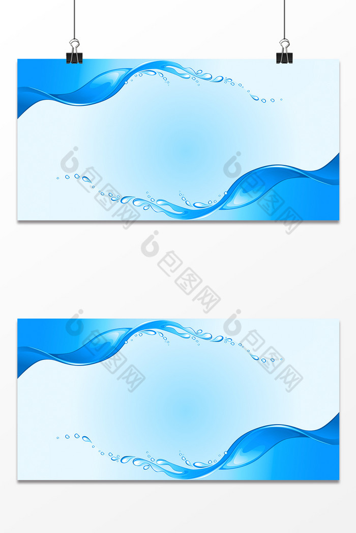 经典水纹质感纹理展板图片图片