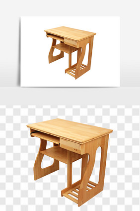 木质简约课桌书桌