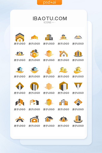 房子名片LOGO矢量UI素材ICON图片