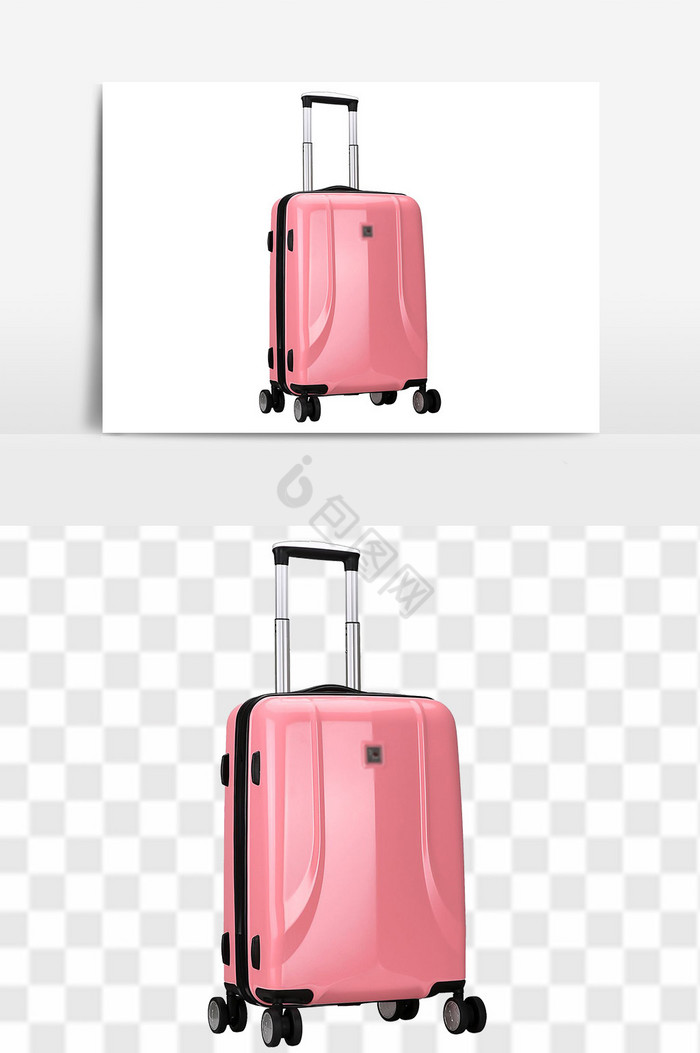 粉丝旅行旅游行李箱图片