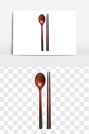 木质餐具筷子勺子