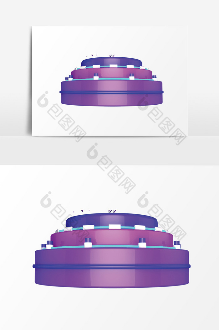 3D领奖台PSD图片图片