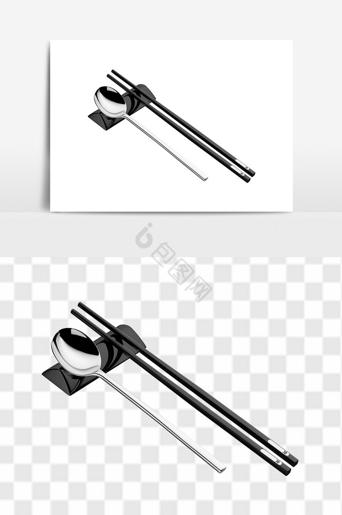 勺子筷子餐具金属餐具