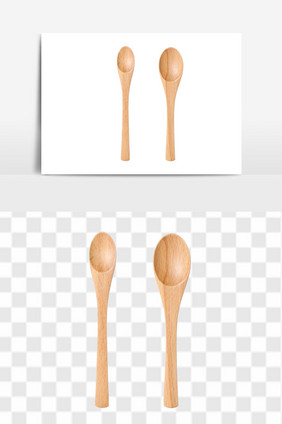 木质环保勺子餐具