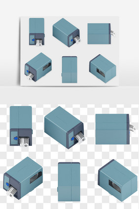 小票机电器元素PNG文件