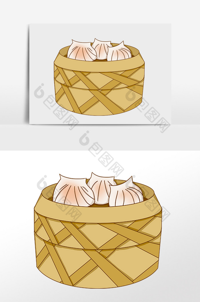 一屉虾饺图片图片