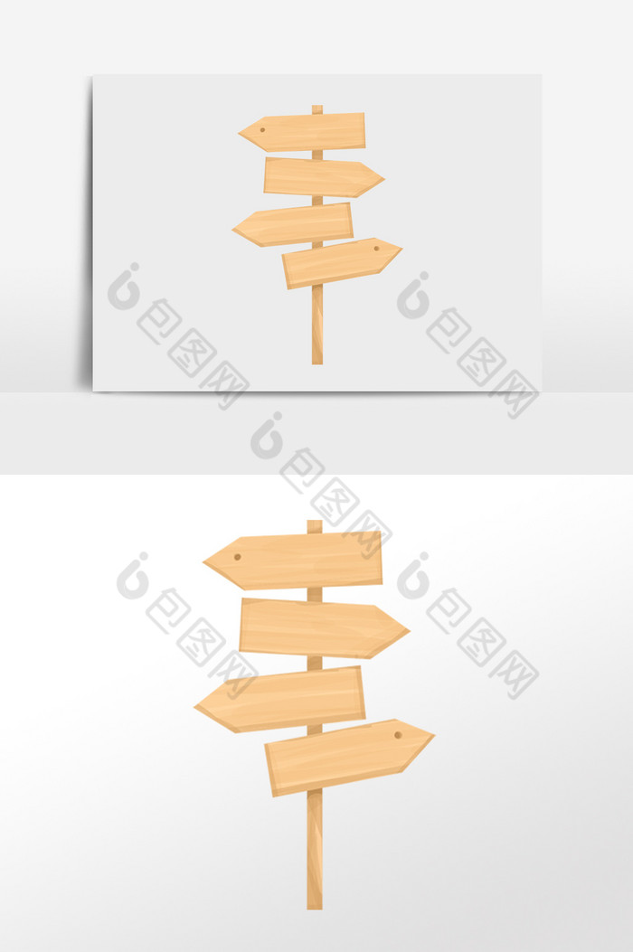 木质箭头指路牌图片图片