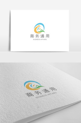 大气时尚Q字母商务通用logo模板