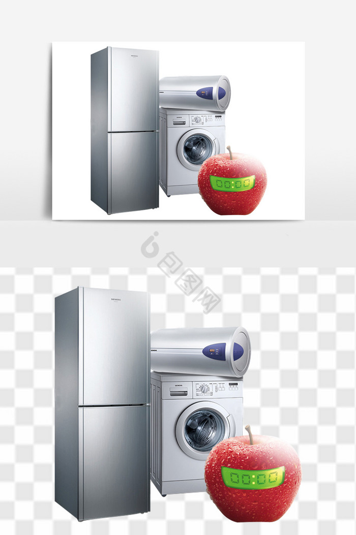 表冰箱热水器洗衣机电器家电图片