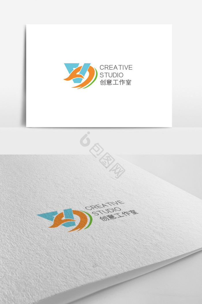 工作室logo模板图片