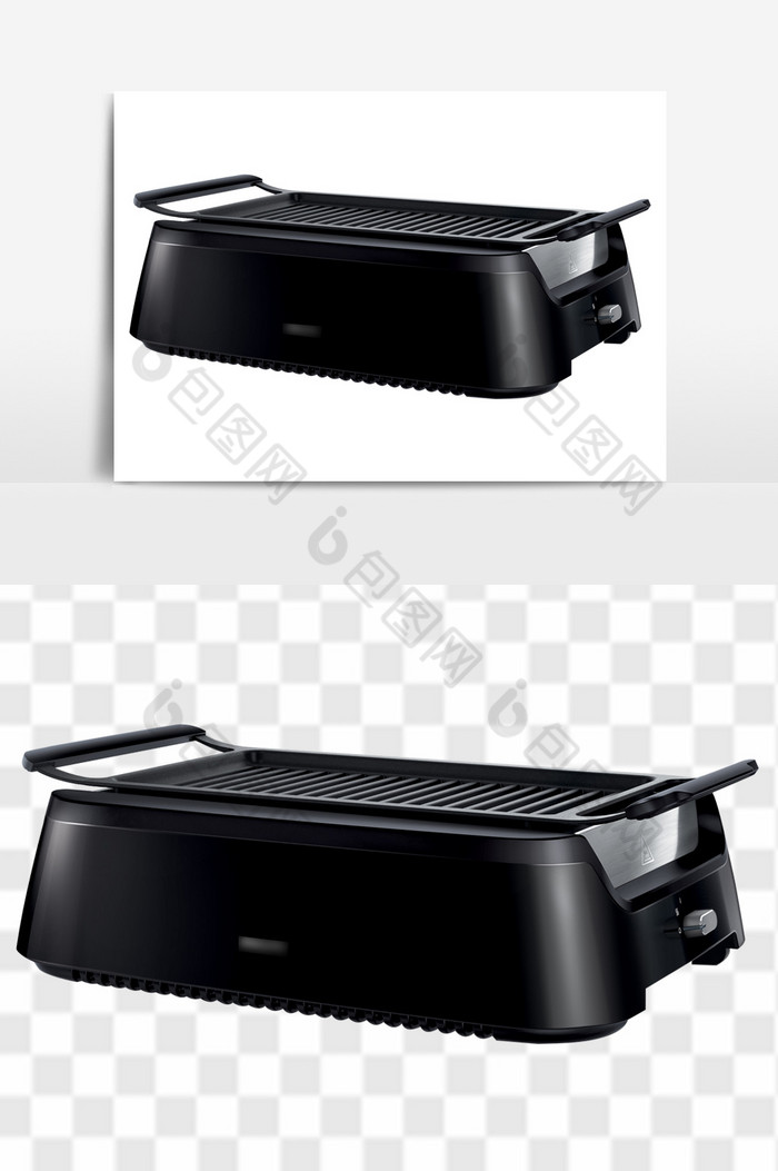 黑色烧烤架电器图片图片