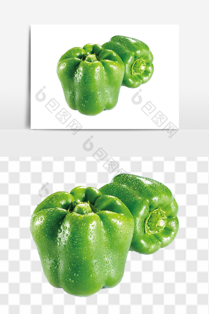 绿色健康蔬菜青椒