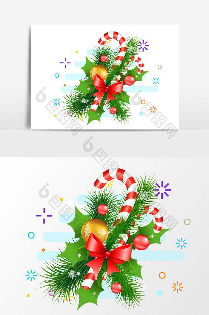 植物圣诞节装饰图片图片