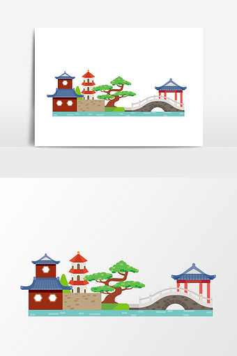 亭台楼榭图片-亭台楼榭素材免费下载-包图网