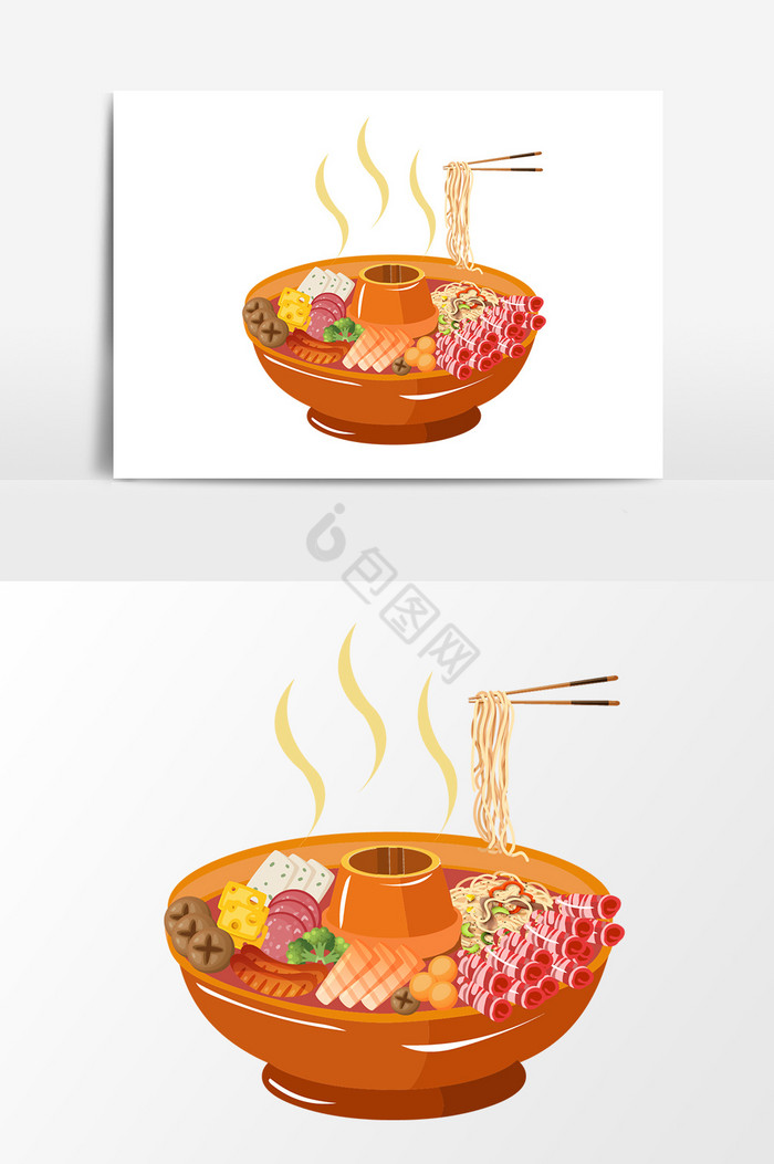 铜锅涮图片
