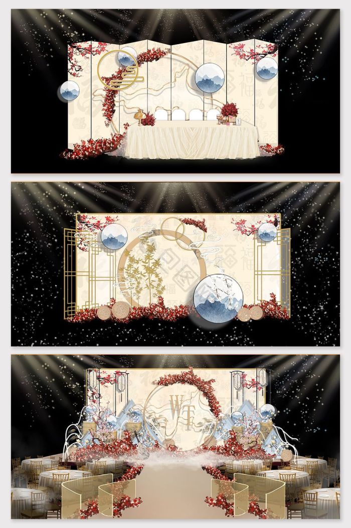 中国风婚礼图片-中国风婚礼素材免费下载-包图网