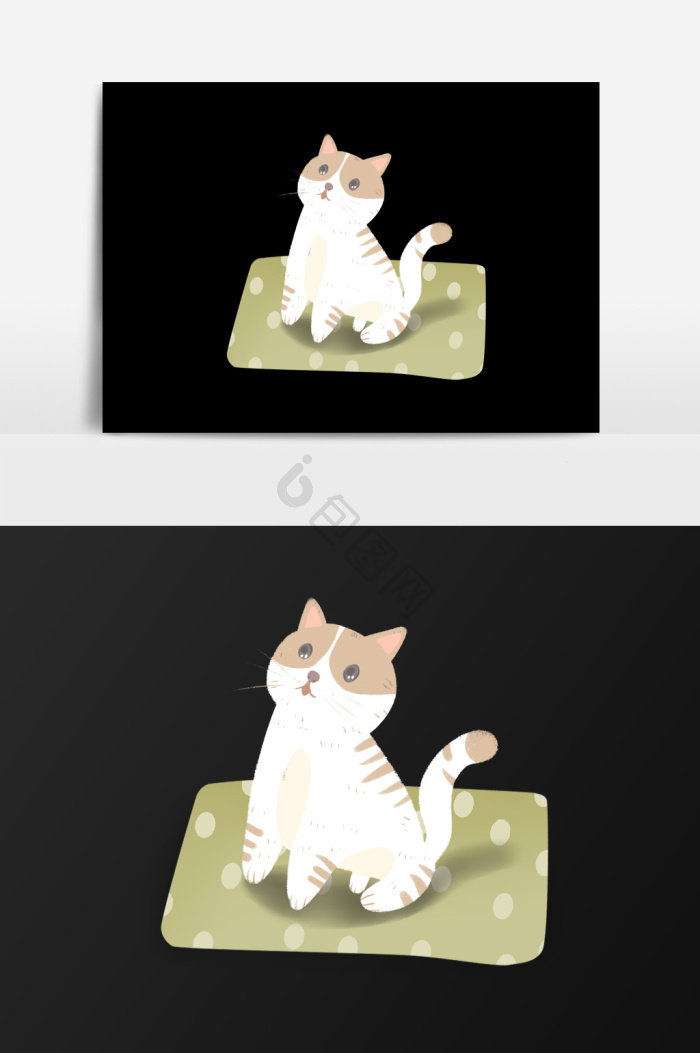 的猫咪插画