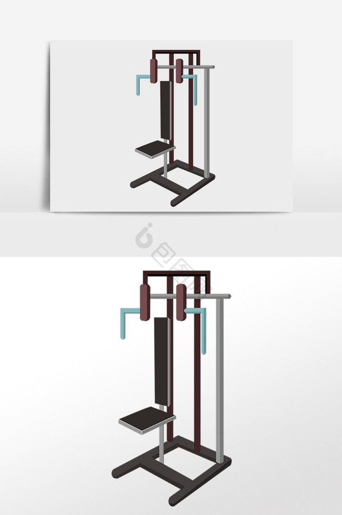 健身房训练器图片