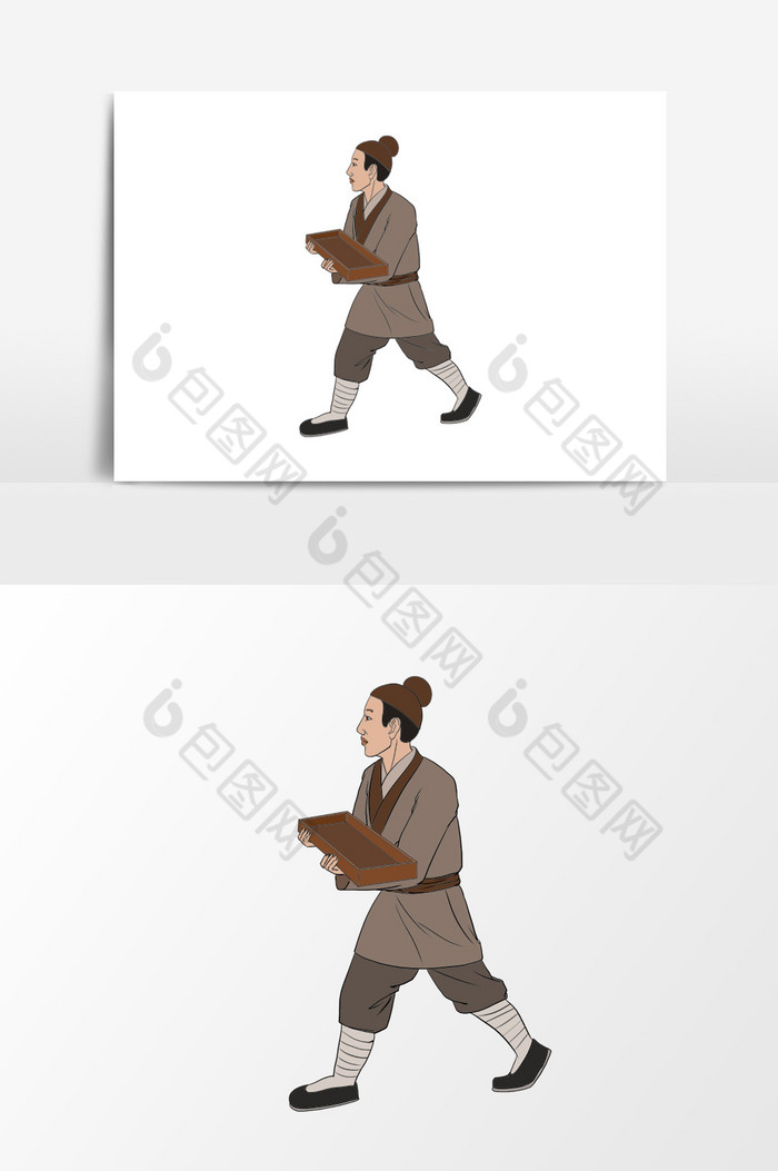 中国古代佣人形象