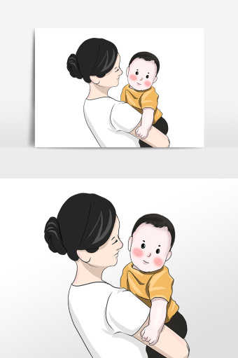 妈妈抱宝宝