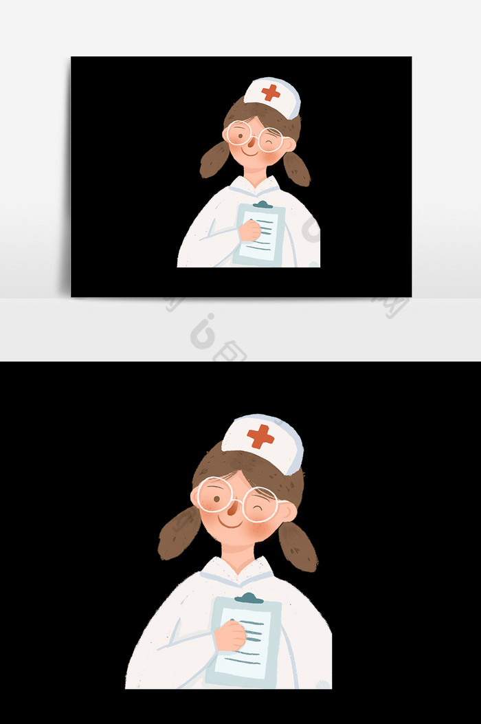医院医生护士插画图片图片