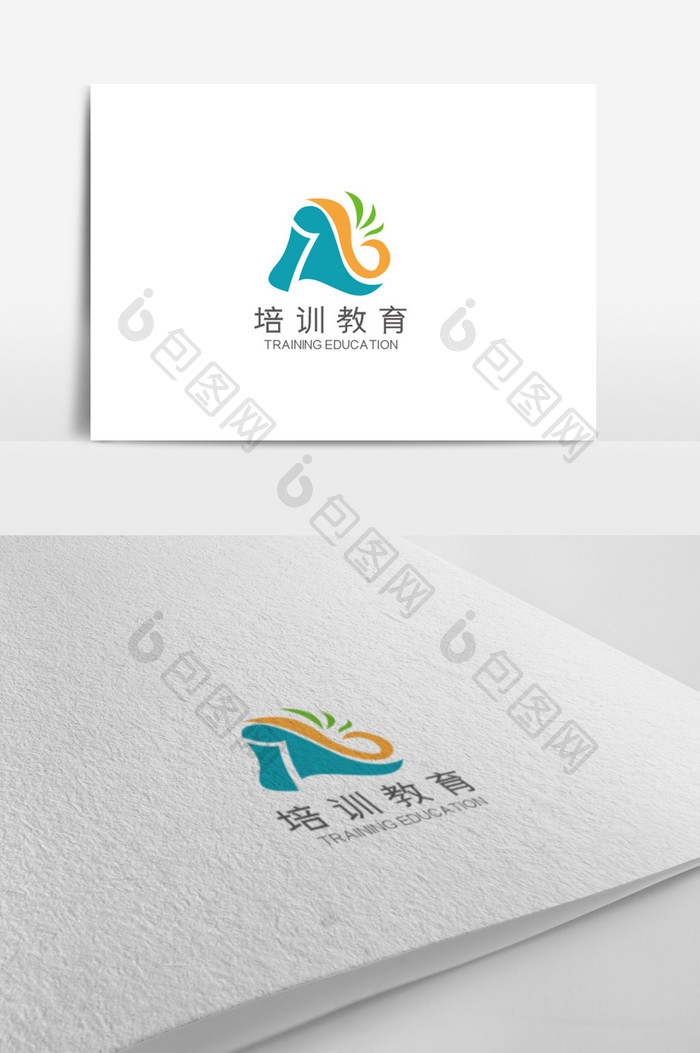 大气时尚A字母教育培训logo设计模板