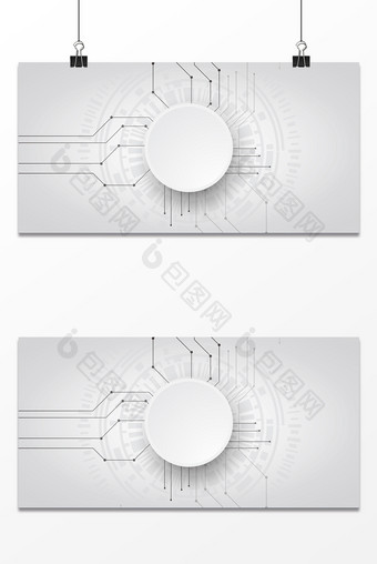 高级灰色商务科技线条线路简约背景图片