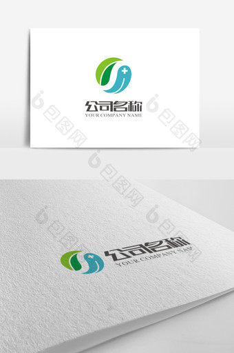 简洁通用医疗保健logo标志图片