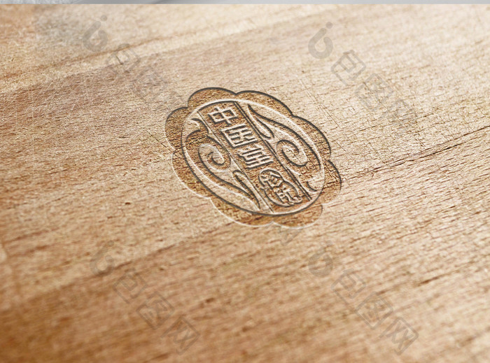 个性复古中医堂标志logo设计