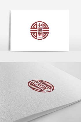 个性中医堂标志logo