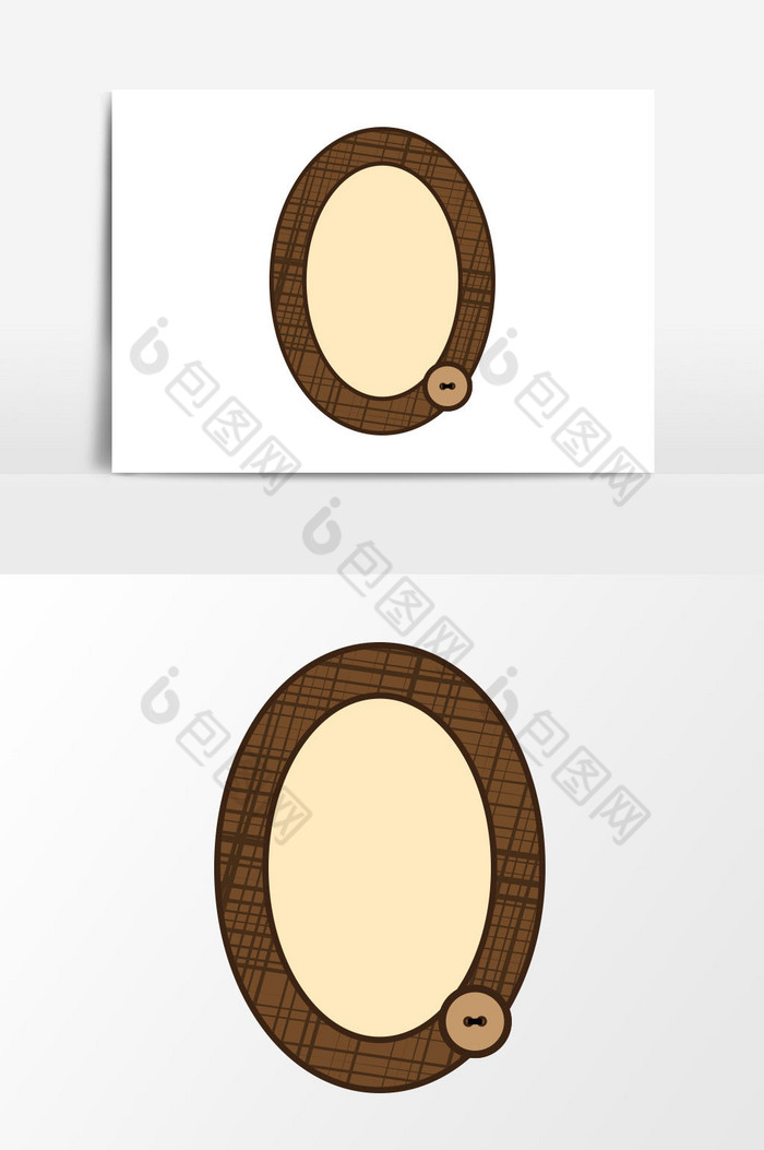 椭圆形装饰边框图片