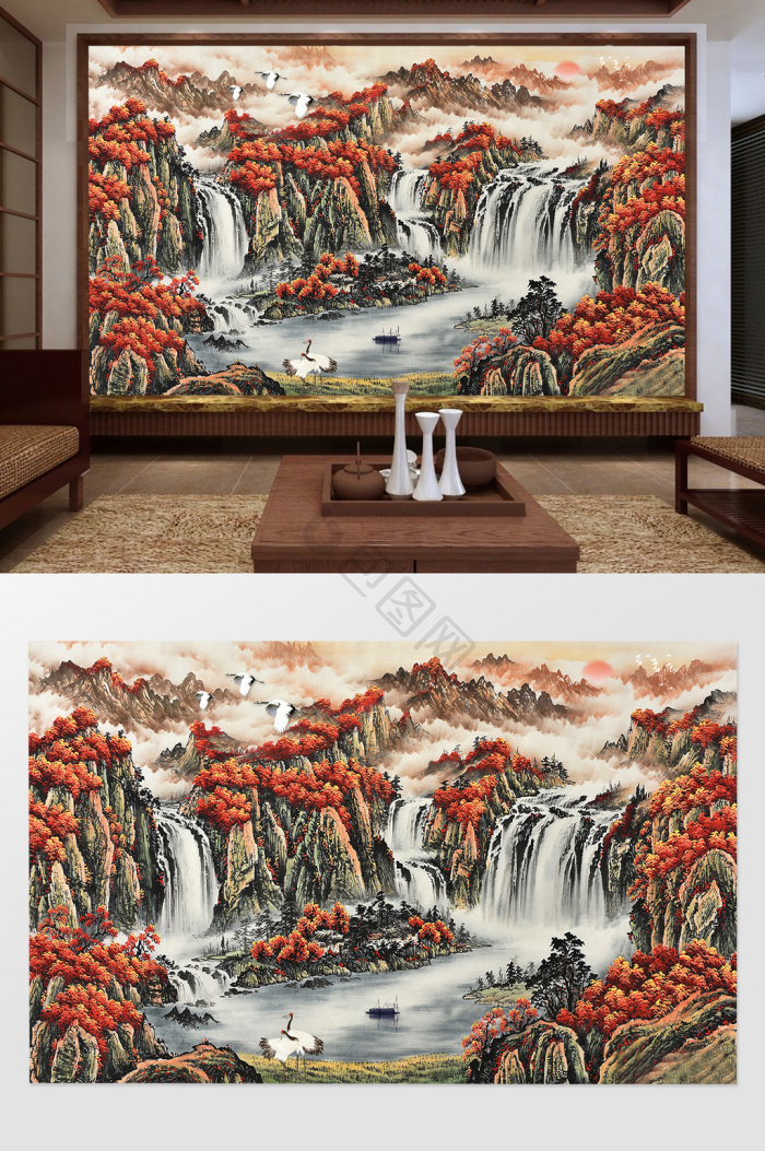 鸿运当头画图片-鸿运当头画素材免费下载-包图网