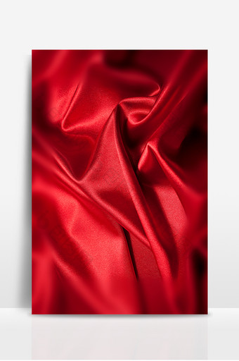红色绸缎背景设计图片