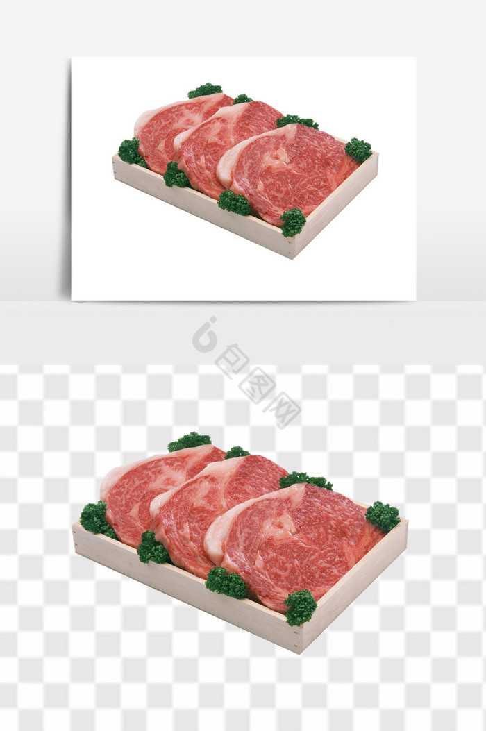新鲜肉制品猪肉豚骨肉组合图片