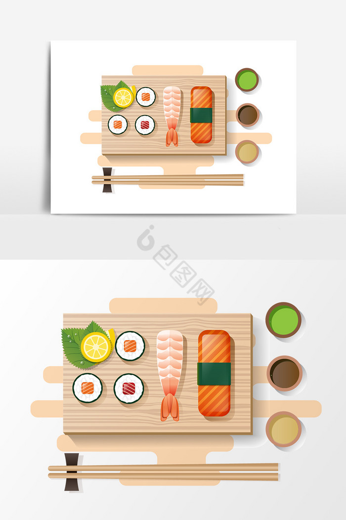 海鲜寿司图片