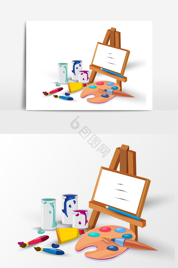 卡通画板图片-卡通画板素材免费下载-包图网