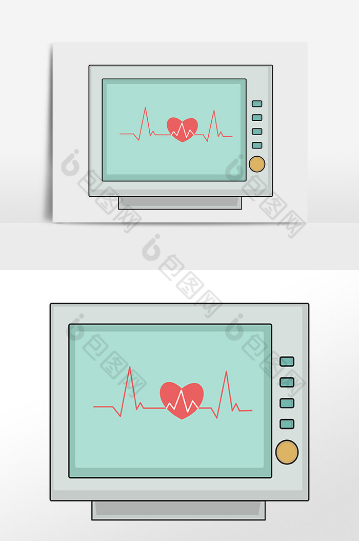 心电图显示器图片图片