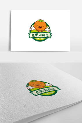 创意果蔬店标志logo设计