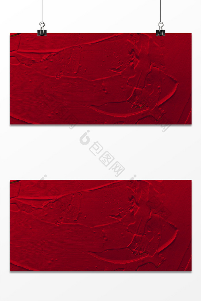 红色质感材质墙面裂痕纹理油漆质感背景